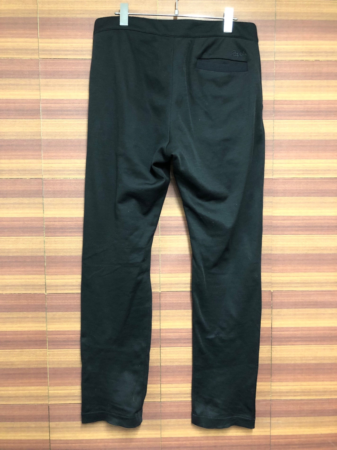 IE738 ラファ Rapha TRANSFER TROUSER 黒 ロングパンツ S