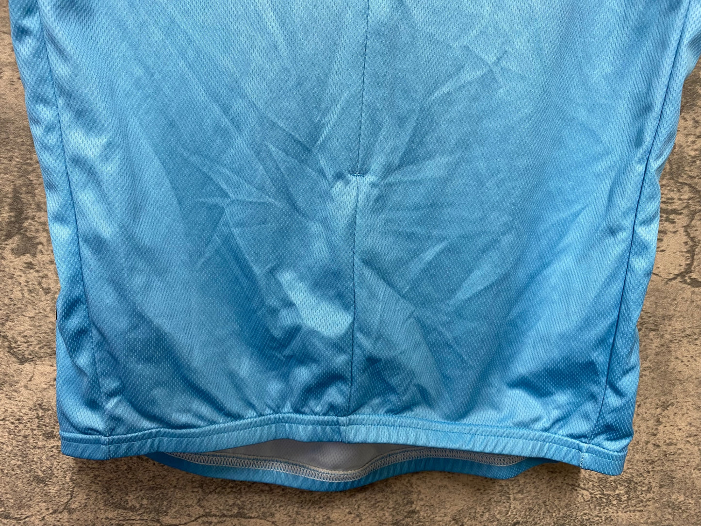 JD372 ツインシックス TWINSIX MOTOR 半袖 サイクルジャージ 白 水色 L