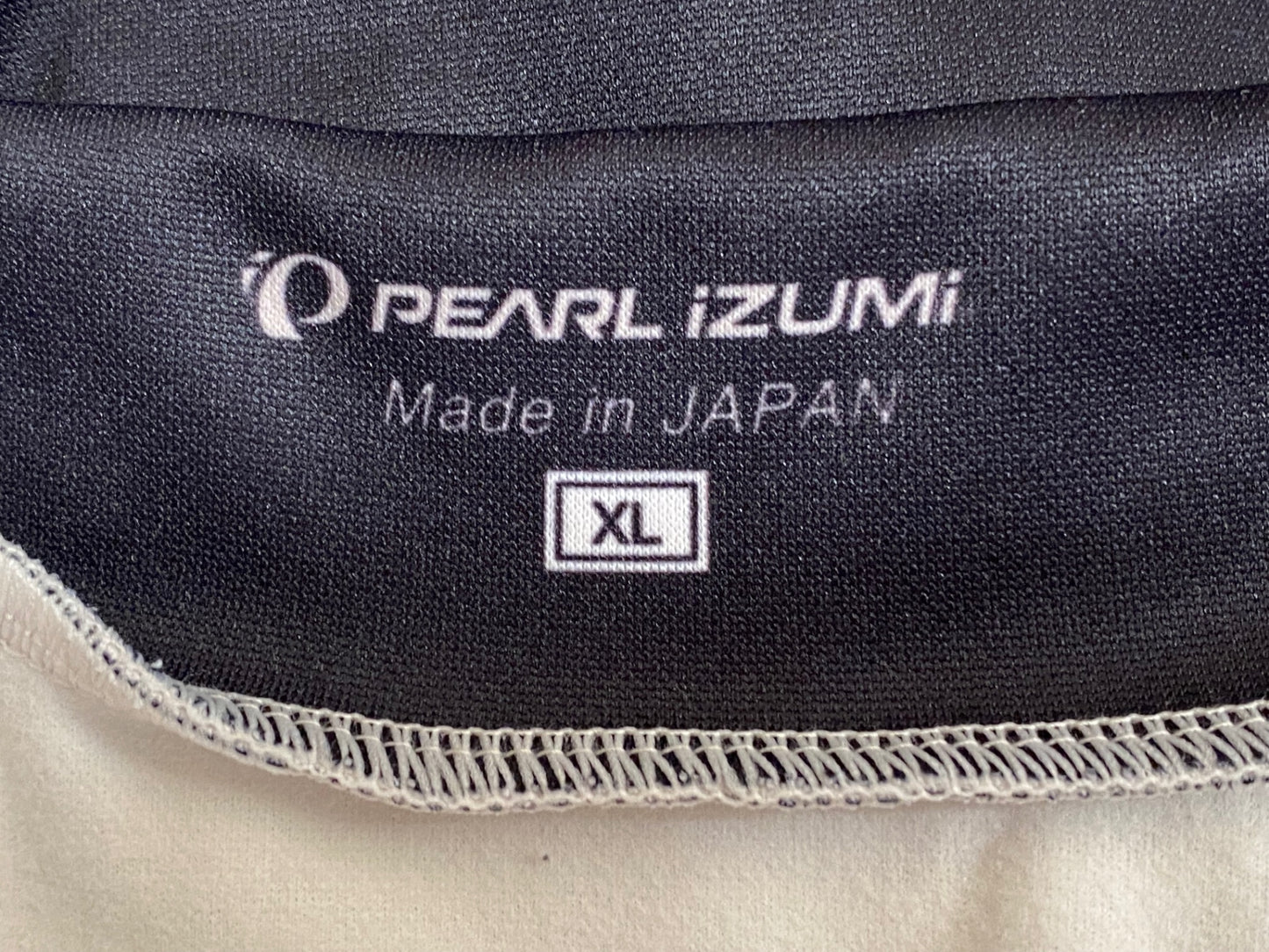 HR293 パールイズミ PEARL iZUMi 長袖 サイクルジャケット 黒 白 XL 裏起毛