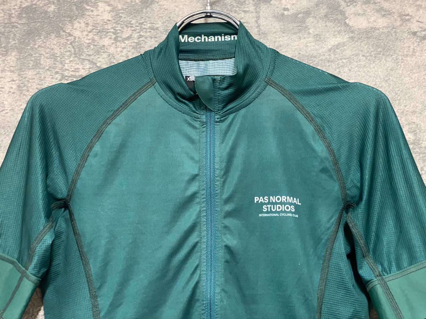 JC411 パスノーマルスタジオ Pas Normal Studios | Men's Mechanism Jersey 半袖 サイクルジャージ ペトロレウム XS