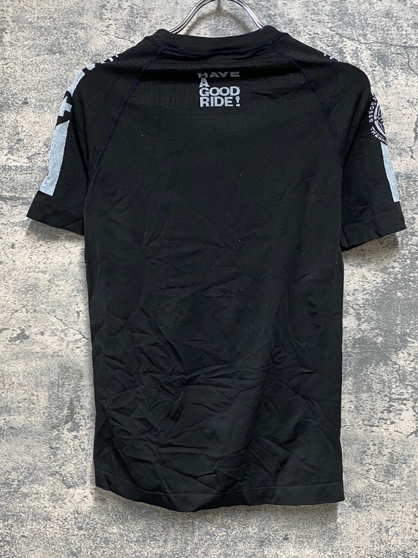 JB289 アソス assos SKINFOIL 2.4 半袖 ベースレイヤー 黒 SIZE1 SPRING/FALL