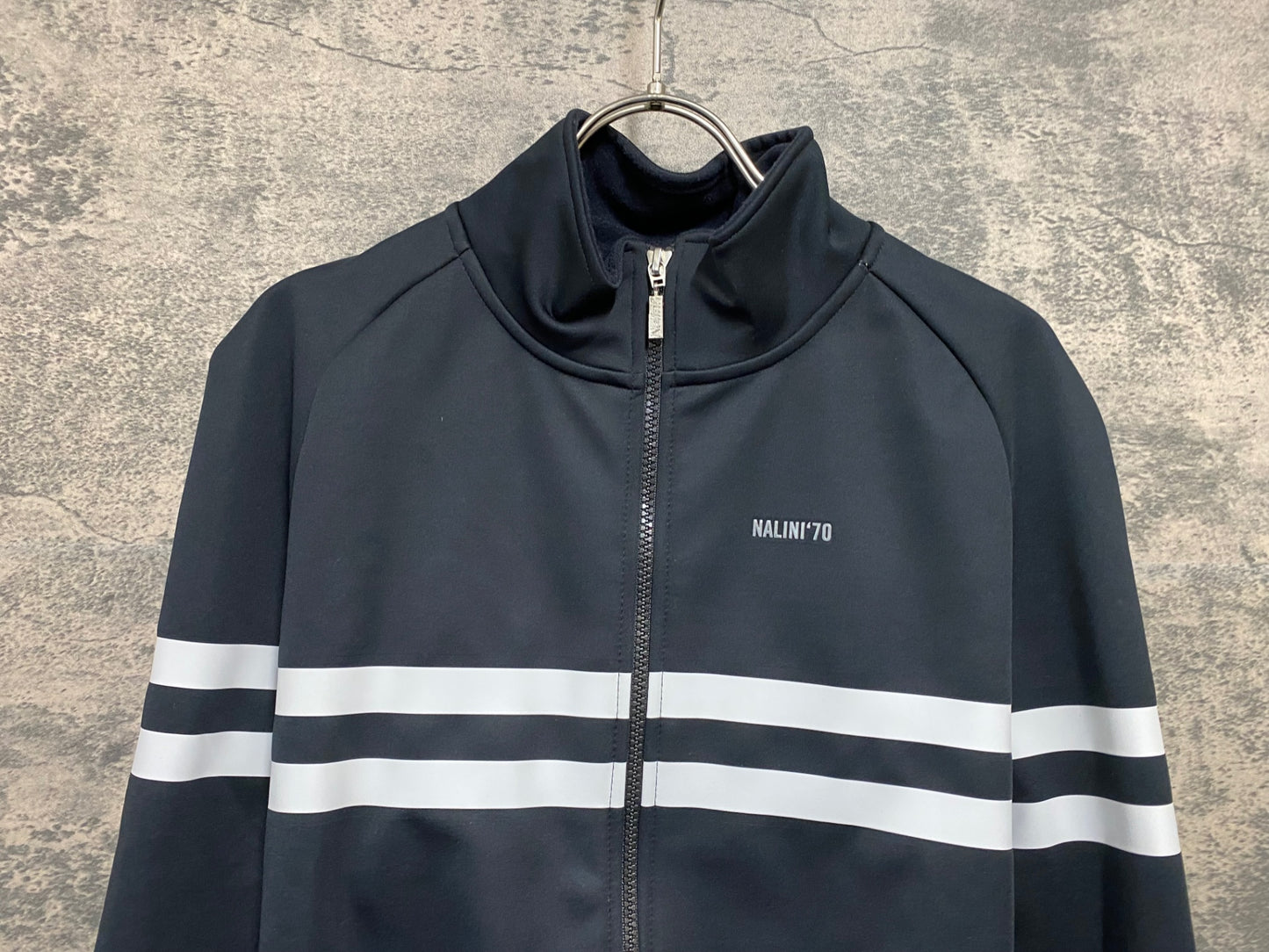 JB453 ナリーニ NALINI サイクルジャケット L 裏起毛 黒