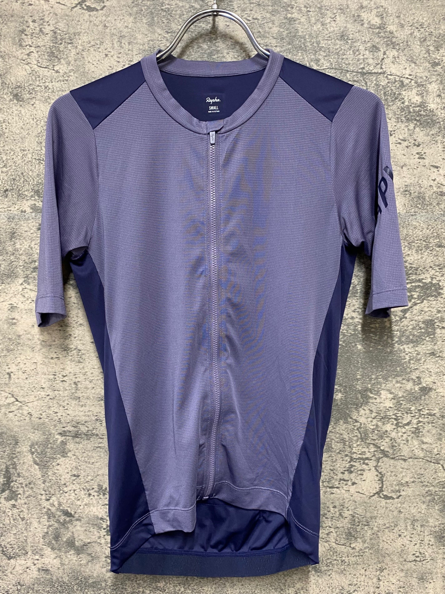 IZ695 ラファ Rapha PRO TEAM JERSEY 半袖 サイクルジャージ 紫 S