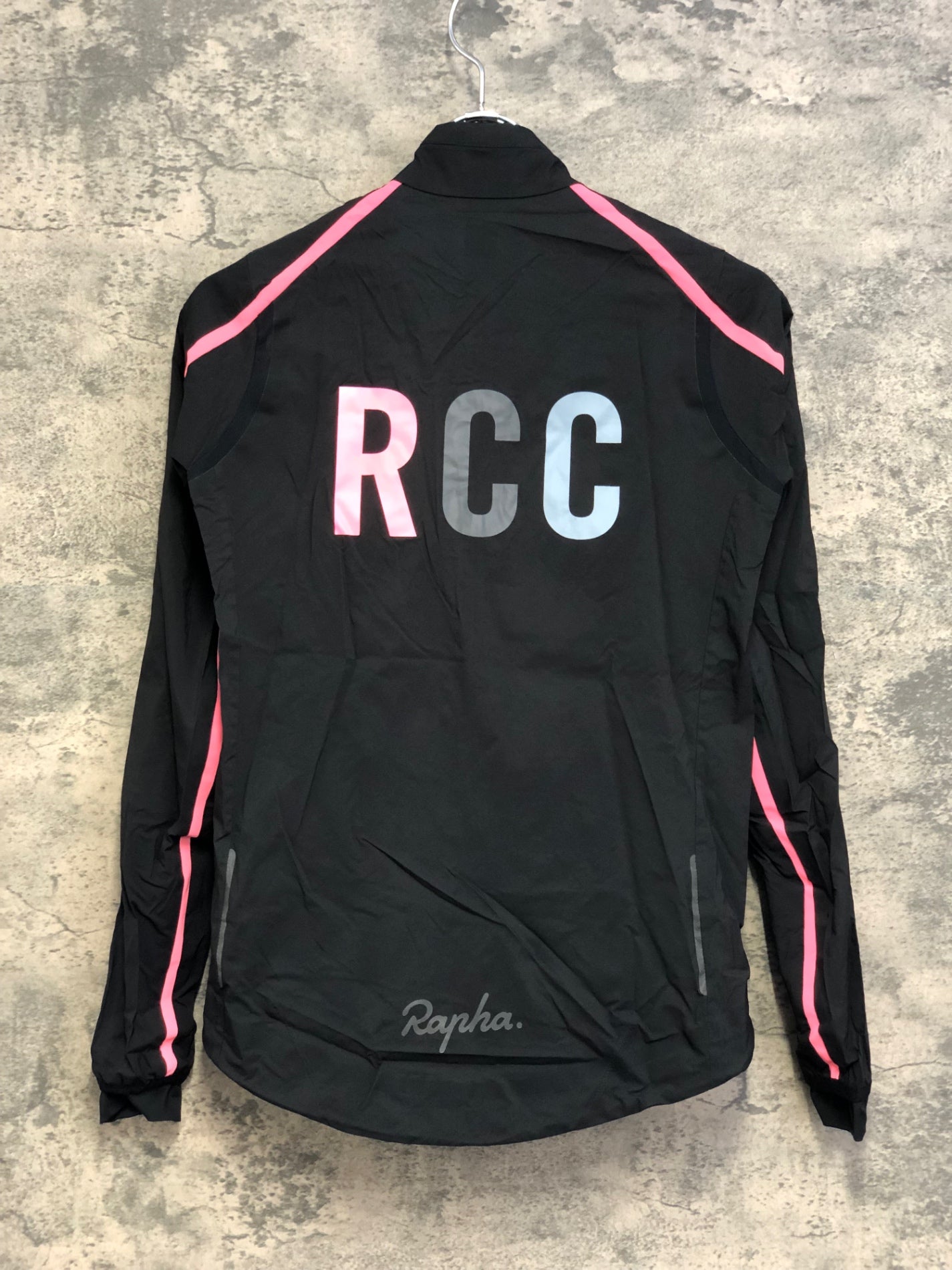 IV388 ラファ Rapha RCC WOMEN'S WIND JACKETⅡ 長袖 ウィンドブレーカー 黒 XXS レディース