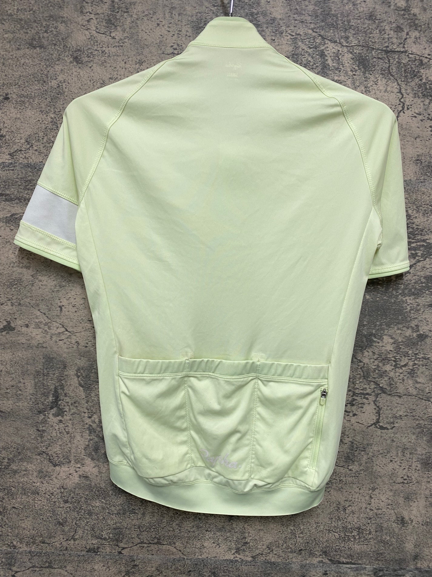 IZ735 ラファ Rapha CORE JERSEY 半袖サイクルジャージ 黄緑 S