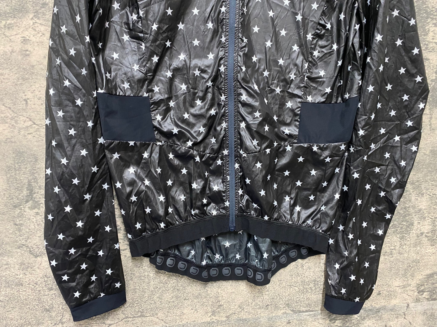 IZ425 ドットアウト DOTOUT 長袖 ウィンドブレーカー 黒 星 レディース M