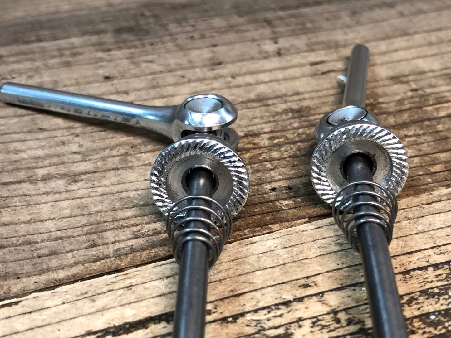 IF595 ライフライン LIFELINE チタン クイックリリース 前後セット 100mm 130mm シルバー