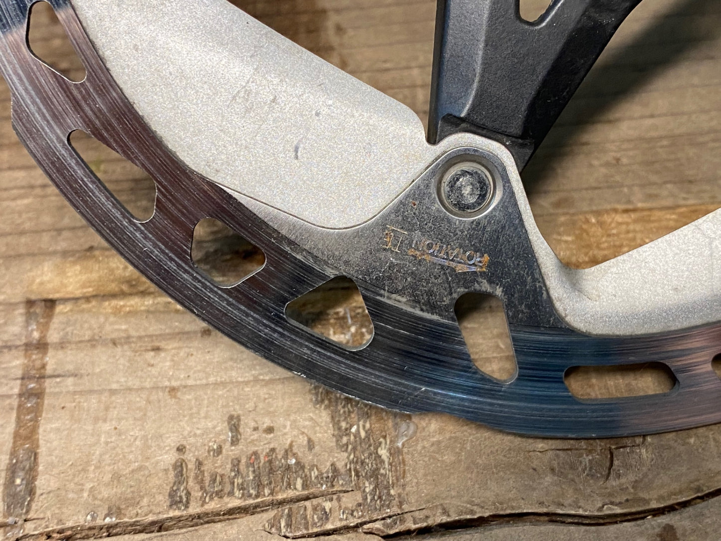 IX326 シマノ SHIMANO RT-MT800 ディスクブレーキローター Φ160/Φ160 2枚セット 厚さ1.7mm/1.75mm