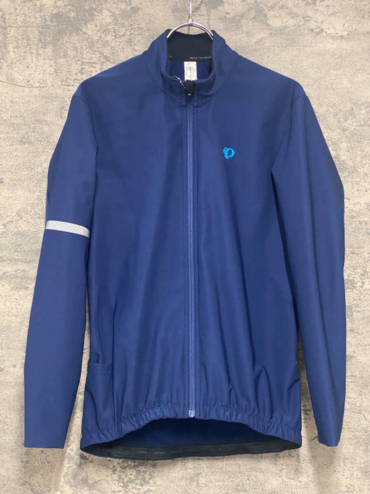 IZ211 パールイズミ PEARL iZUMi 長袖 サイクルジャケット 紺 M 裏起毛 10℃