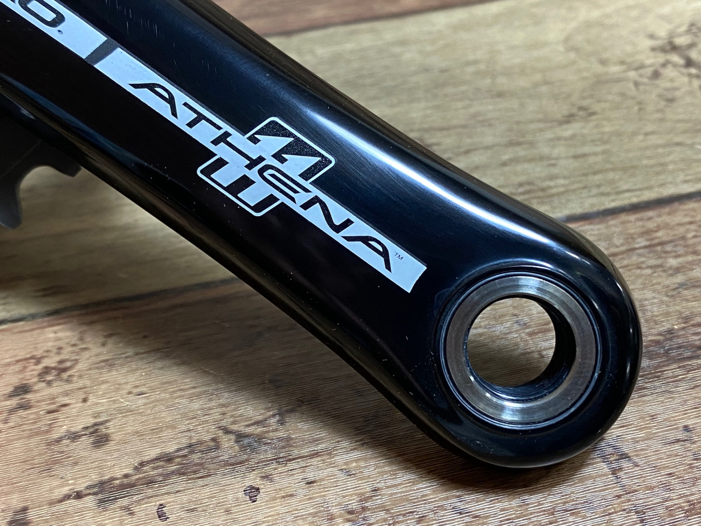 IC561 カンパニョーロ CAMPAGNOLO アテナ ATHENA クランクセット 50/34T 170mm パワートルク 黒 ※未使用品