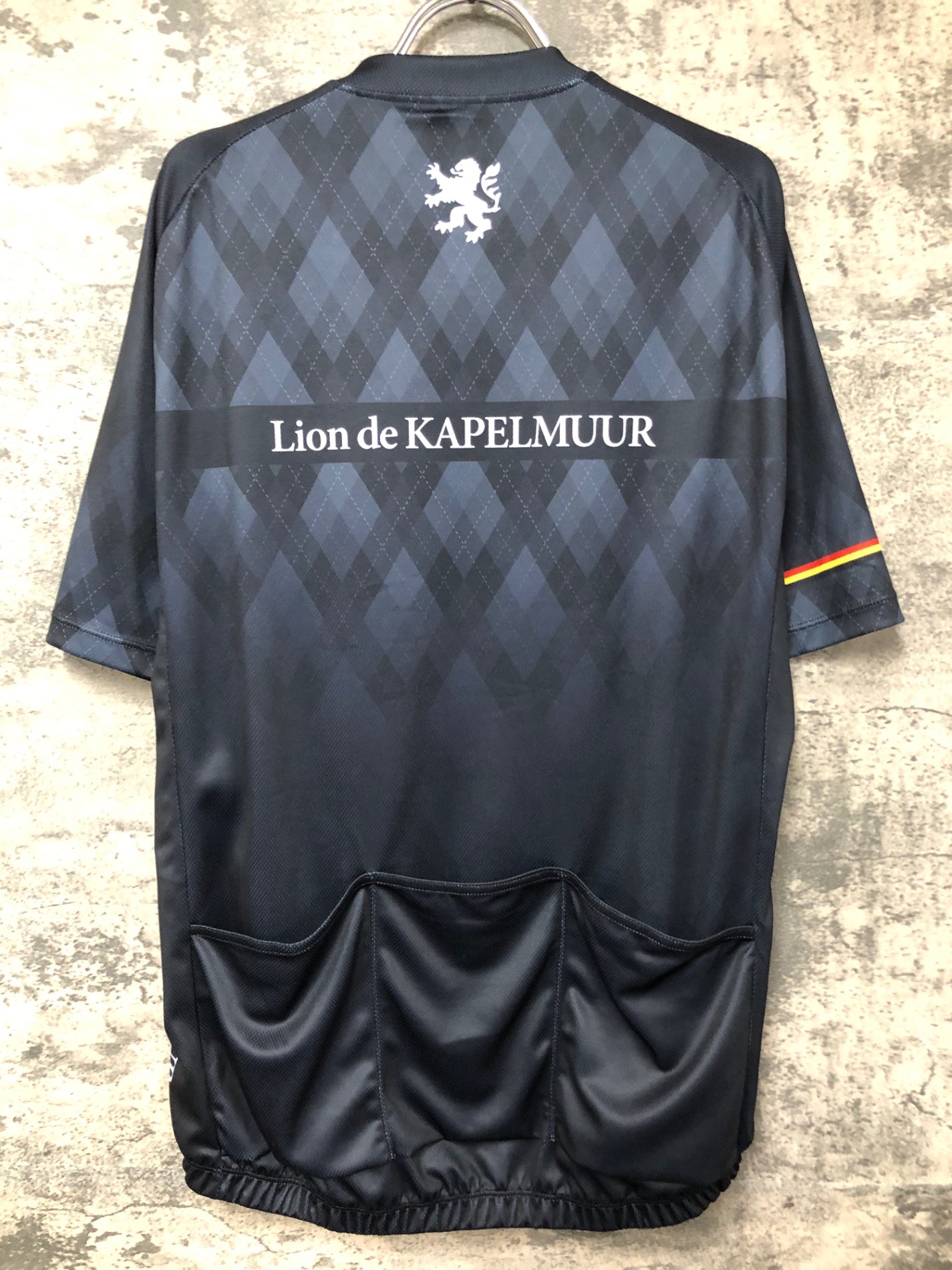 IX310 カペルミュール KAPELMUUR 半袖 サイクルジャージ 紺 黒 XL