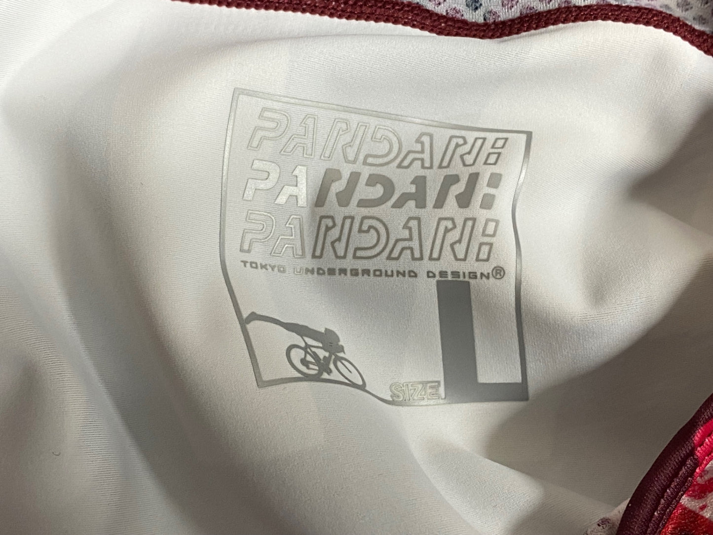 IQ221 パンダーニ PANDANI ビブショーツ ワインレッド L カーゴ