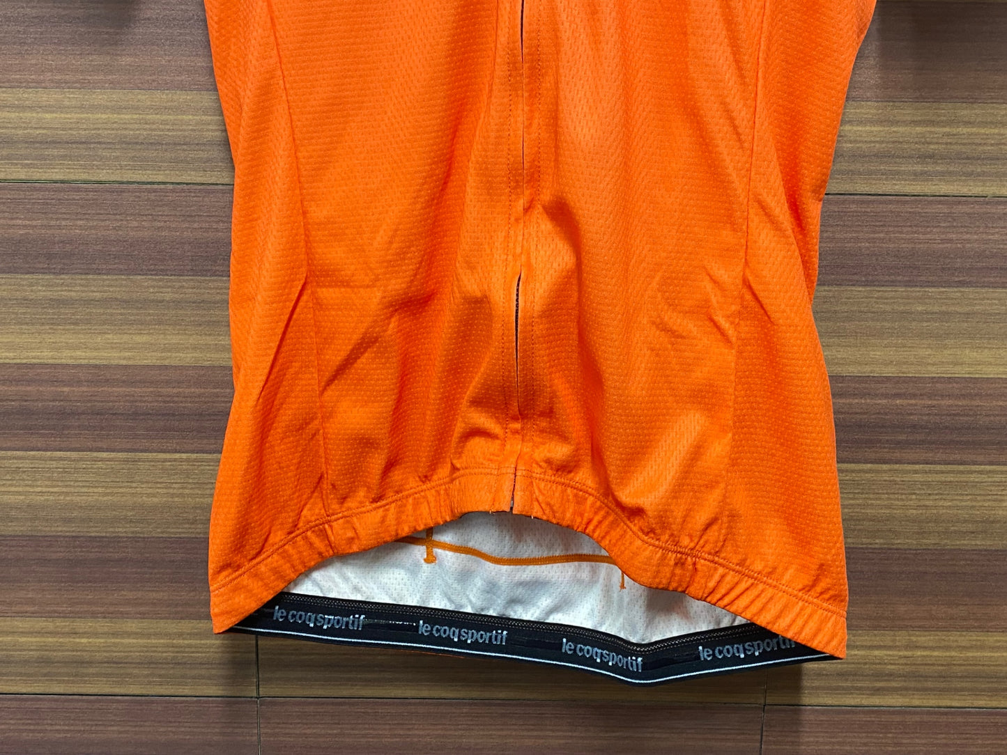 IT944 ルコックスポルティフ le coq sportif 半袖 サイクルジャージ オレンジ M