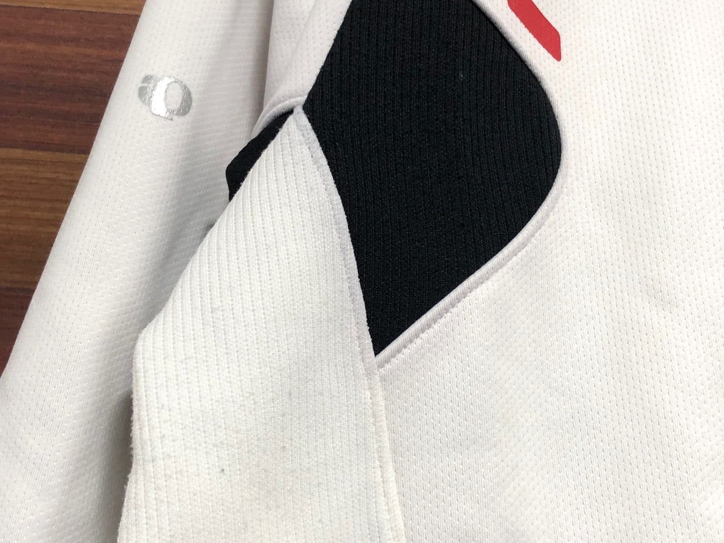 IT045 パールイズミ PEARL iZUMi 長袖 サイクルジャケット 白 黒 XL 裏起毛 WINDBREAK