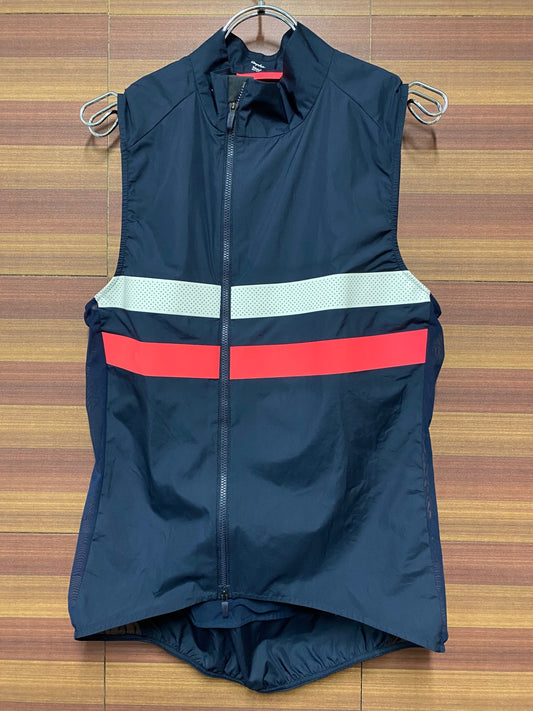 IF061 ラファ Rapha BREVET GILET サイクルベスト ジレ S 紺