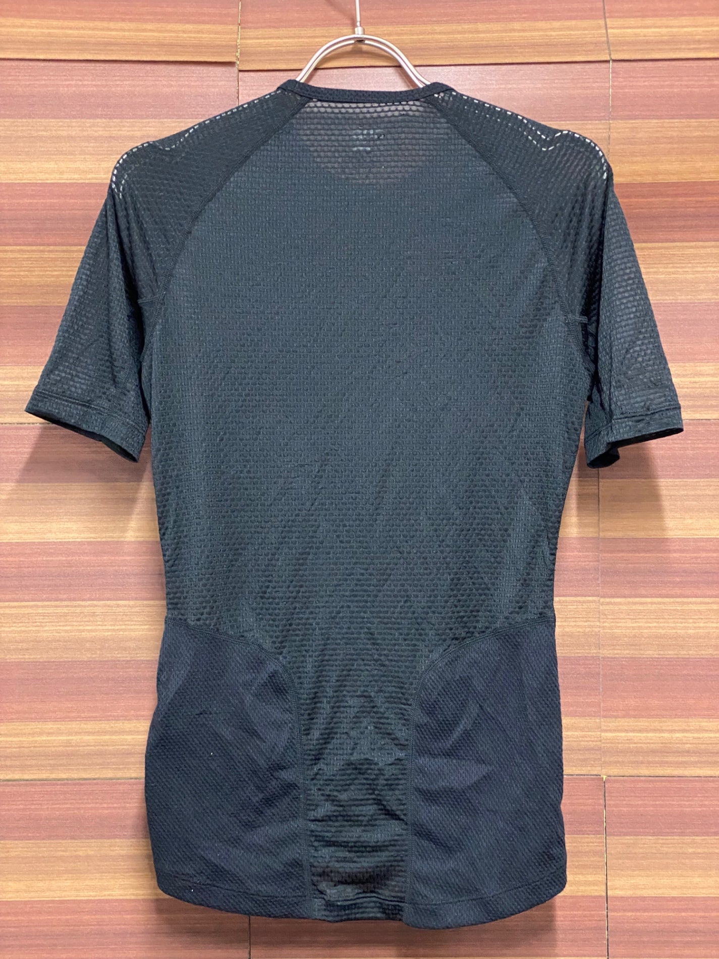 IU248 dhb 半袖 べースレイヤー 黒 XS