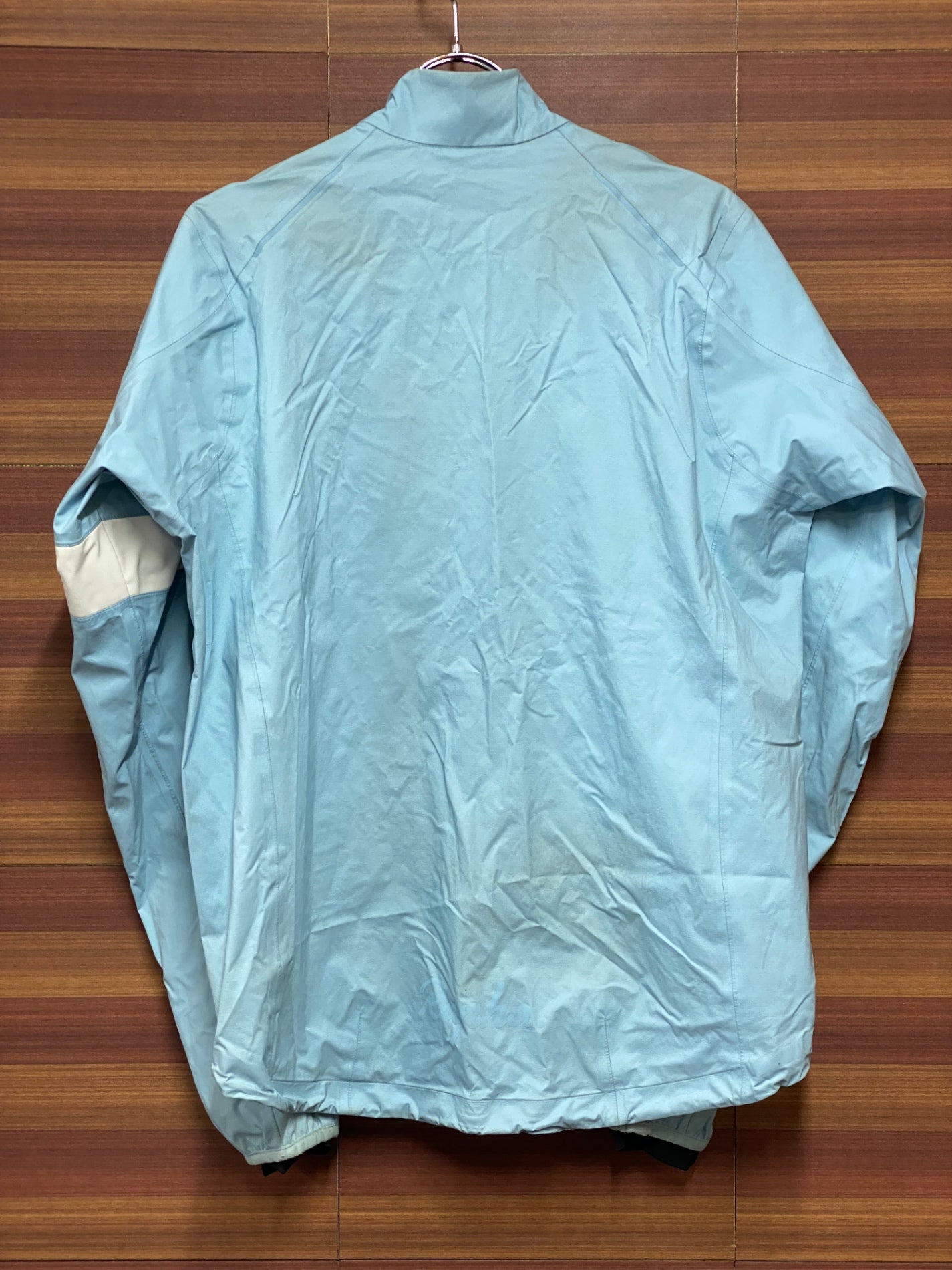 IK066 ラファ Rapha CLASSIC RAIN JACKET 長袖 レインジャケット 水色 L