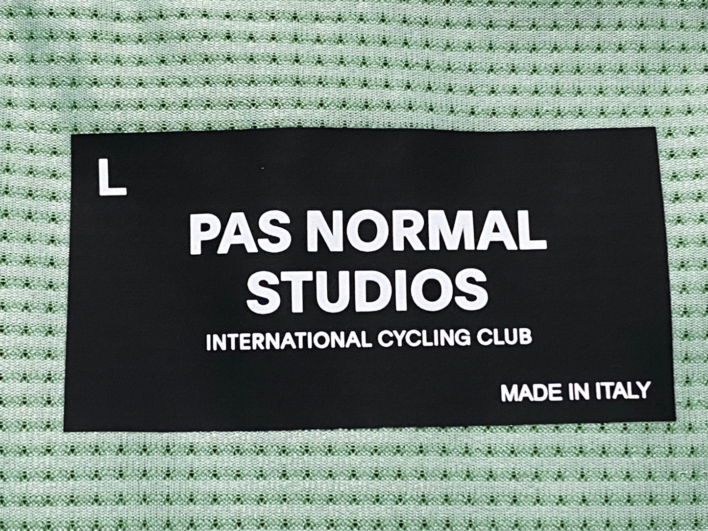JC416 パスノーマルスタジオ Pas Normal Studios | Men's Mechanism Jersey 半袖 サイクルジャージ グリーン L