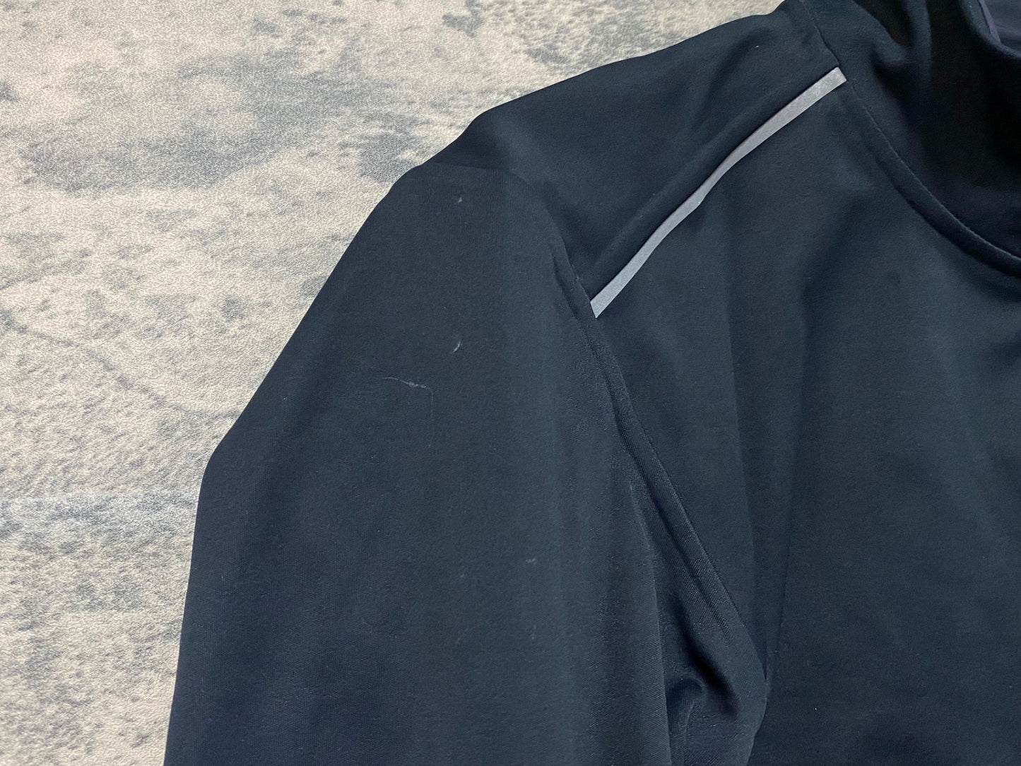 IW348 ラファ Rapha PRO TEAM LONG SLEEVE INFINIUM JERSEY 長袖 サイクルジャージ 黒 L ※傷