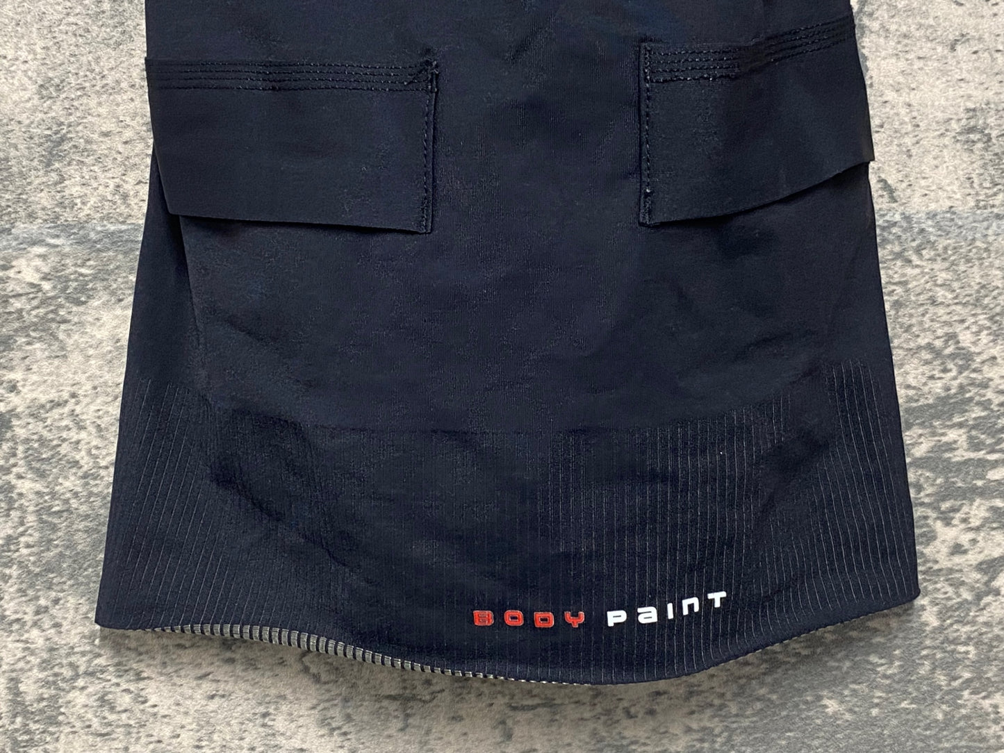 IZ469 カステリ CASTELLI ROSSOCORSA BODY PAINT ジレ サイクルベスト 黒 XS ※ゴム切れ