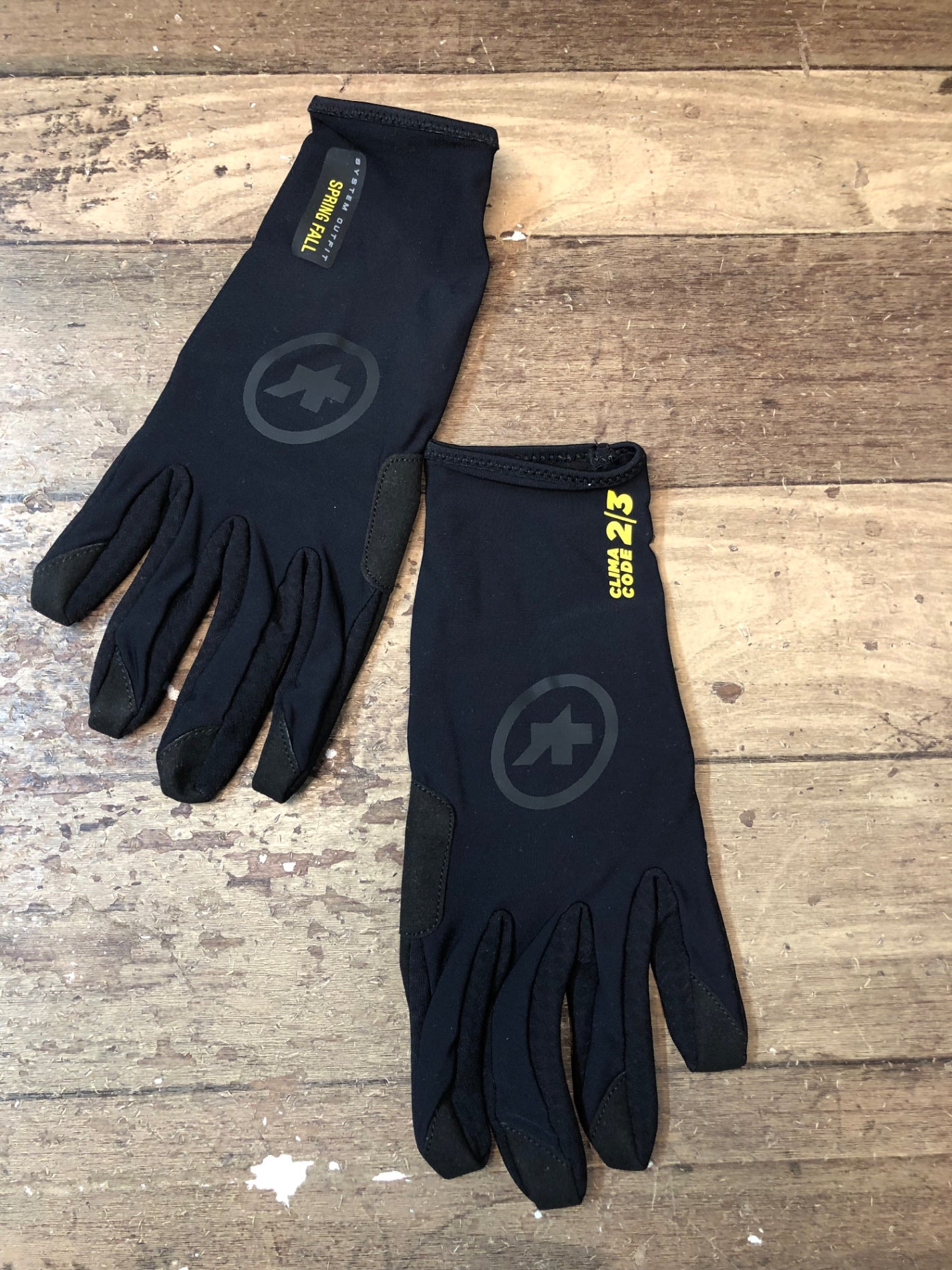 IL287 アソス assos スプリングフォールグローブ SPRING FALL GLOVES EVO グローブ 黒 S