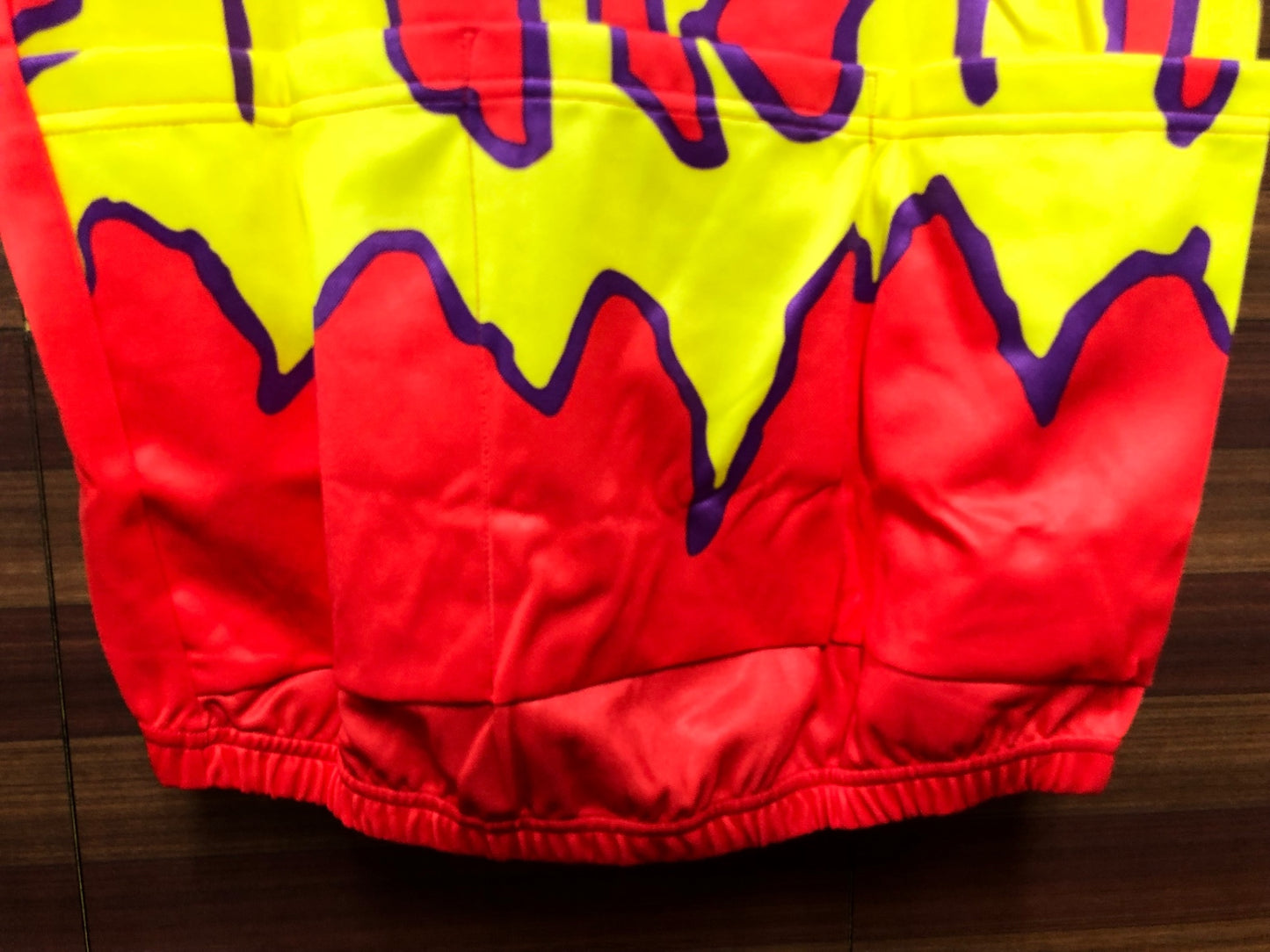 IM570 ミズノ MIZUNO 半袖 サイクルジャージ 赤 紫 L ウィンテージ