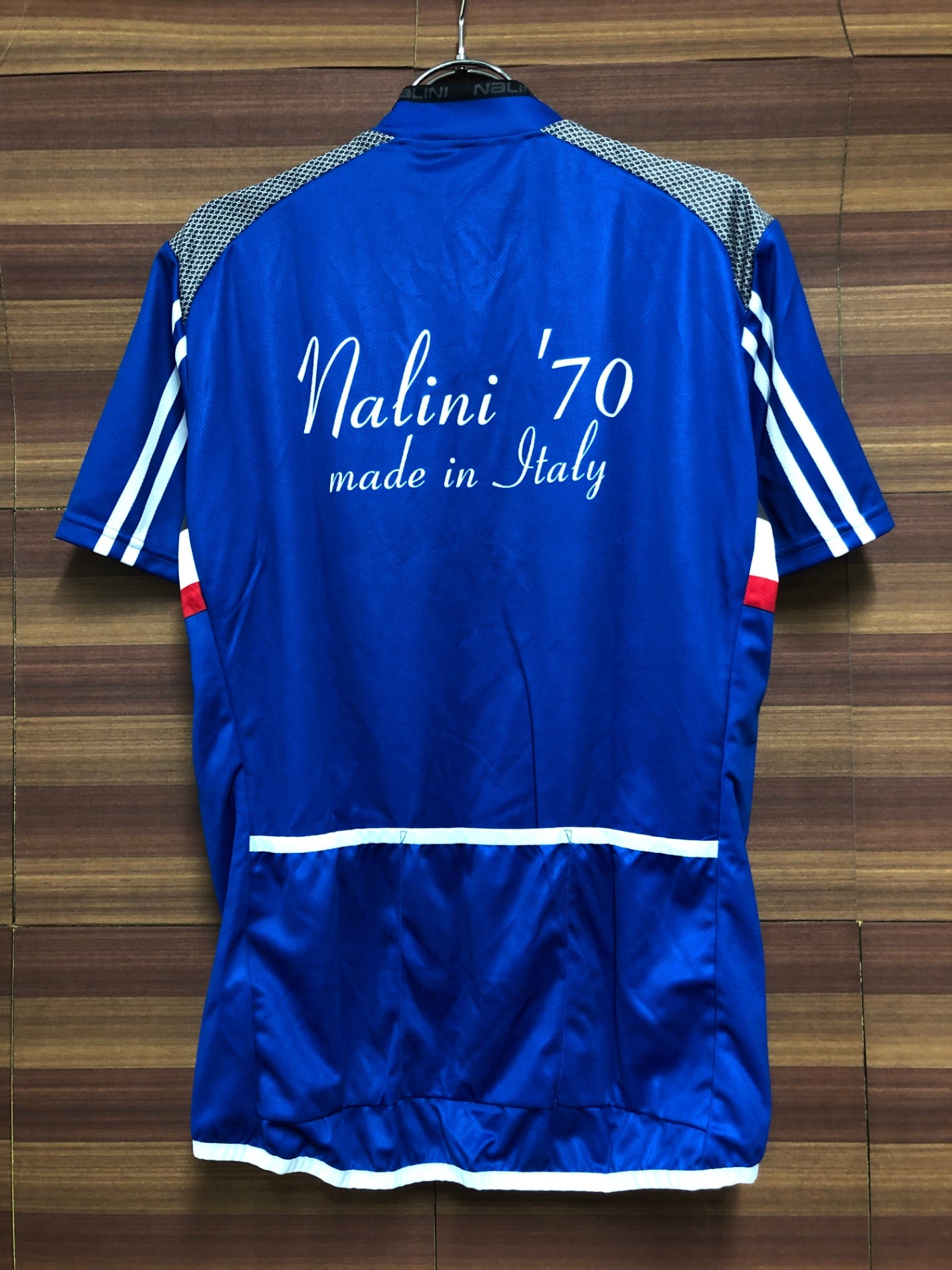 IM211 ナリーニ Nalini 半袖 サイクルジャージ 青 L