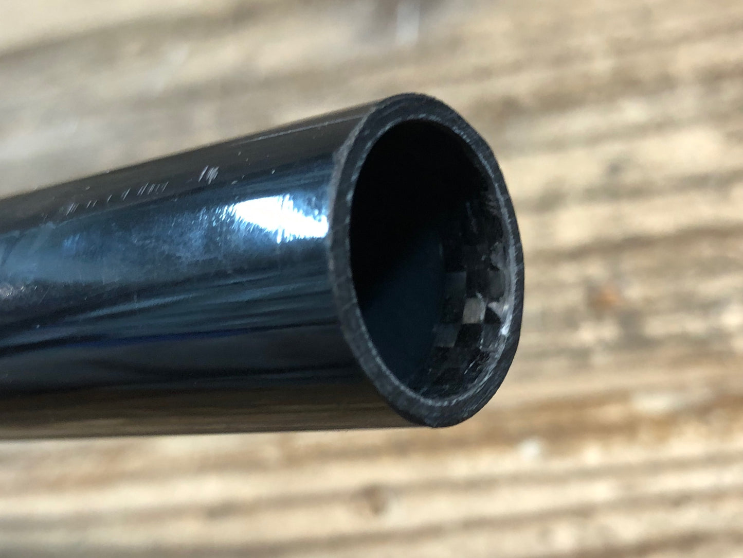 IV317 ボントレガー BONTRAGER RXL フラットバー カーボン Φ31.8mm ※カットあり 外-外実測610mm