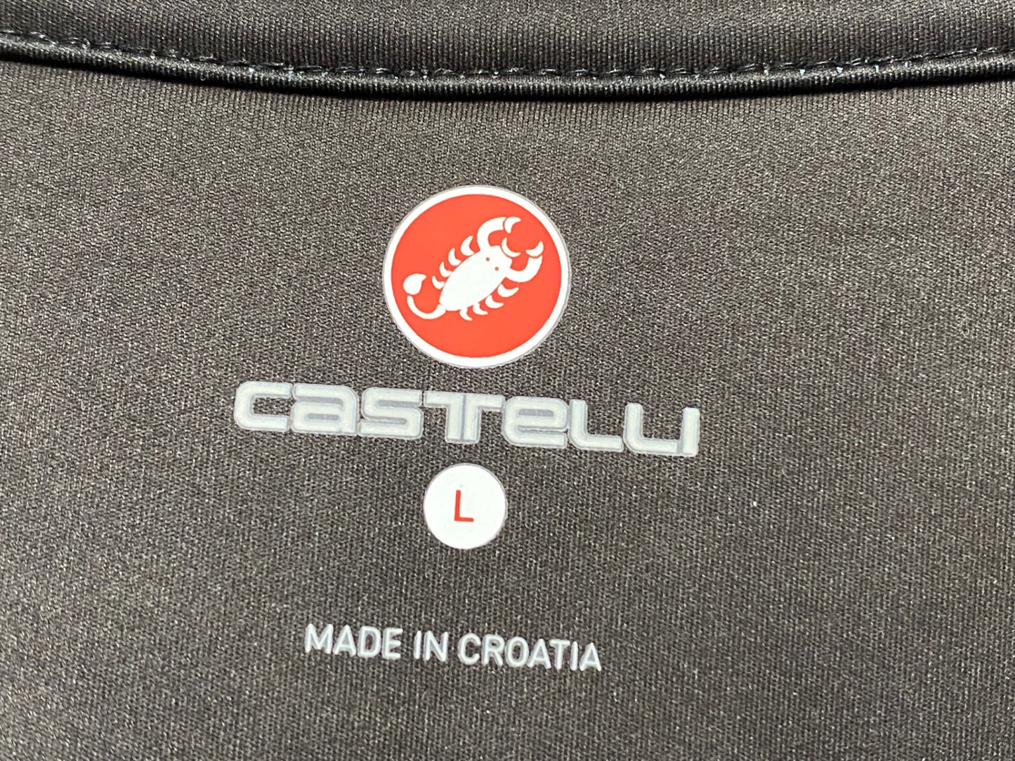 IZ653 カステリ CASTELLI サイクルジャケット 裏起毛 厚手 Lサイズ 黄緑 WINDSTOPPER