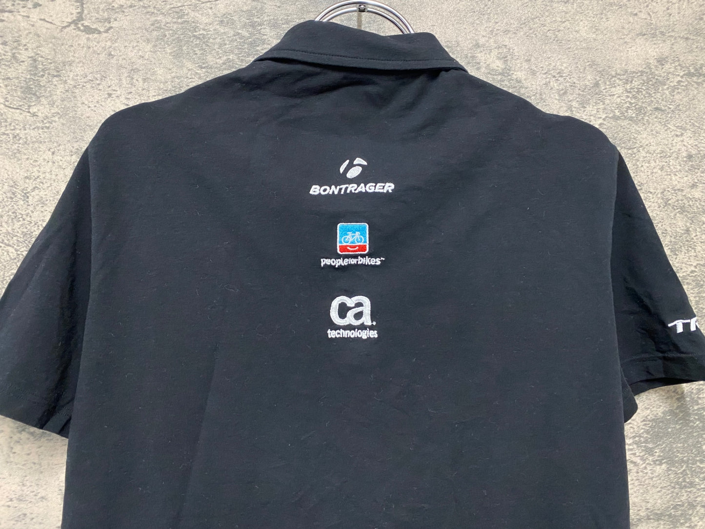 IT483 サンティーニ Santini ポロシャツ 黒 S Segafredo ZANETTI