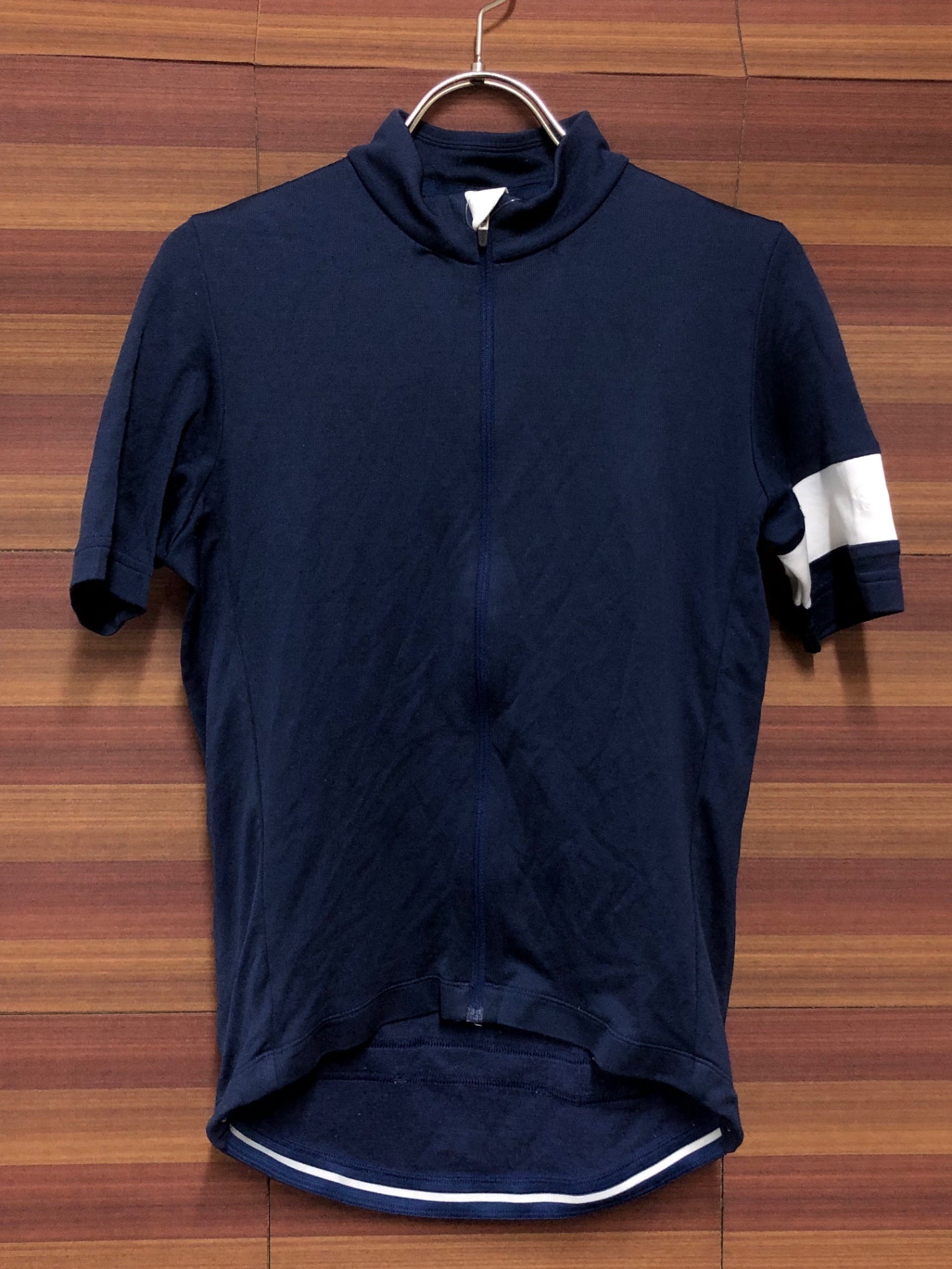 IO697 ラファ Rapha MEN'S CLASSIC JERSEY 半袖 サイクルジャージ 紺 S