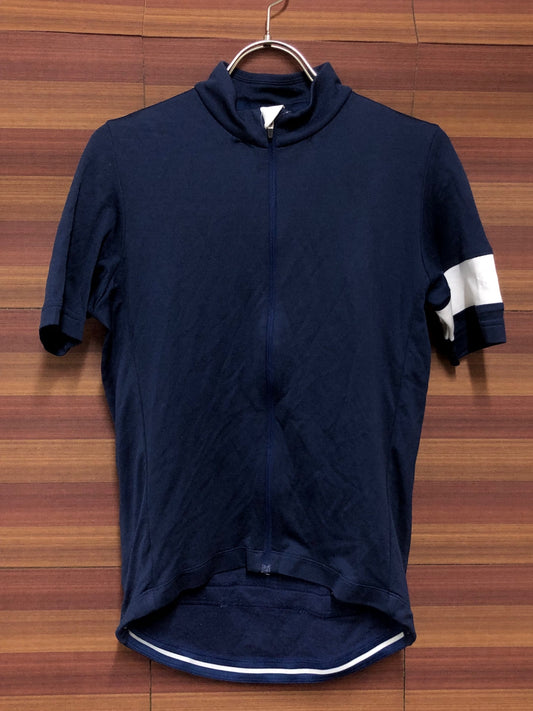 IO697 ラファ Rapha MEN'S CLASSIC JERSEY 半袖 サイクルジャージ 紺 S