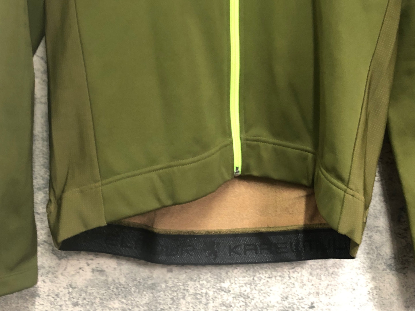 IX182 リオンドカペルミュール Lion de KAPELMUUR 長袖 サイクルジャケット カーキ L