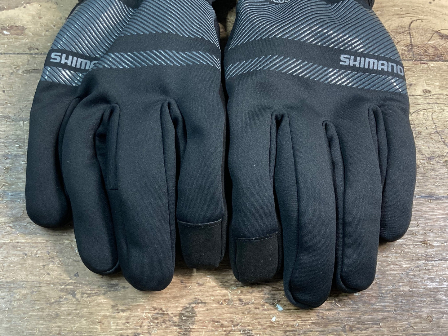 HO565 シマノ SHIMANO ゴアテックス GORE-TEX 長指 グローブ 裏起毛 黒 S