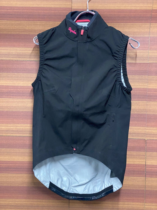 IT921 ラファ Rapha SOUPLESSE RAIN GILET サイクルベスト ジレ 黒 S