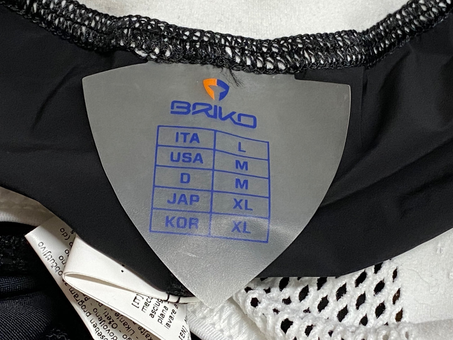 IL864 ブリコ BRIKO POMICE DRYARN BIB ビブショーツ 黒 XL