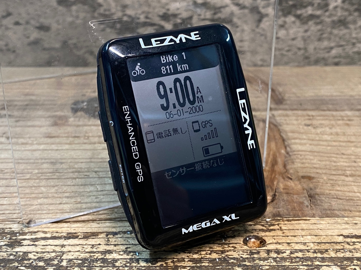 IY280 レザイン LEZYNE MEGA XL GPS サイクルコンピューター ※起動確認済み