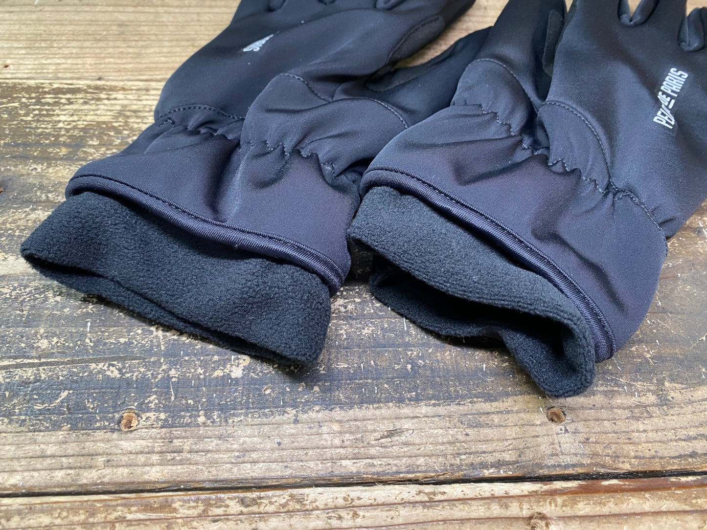 JC057 プロトンドパリ Peloton de Paris Deep Winter Gloves 長指 グローブ 黒 L 裏起毛