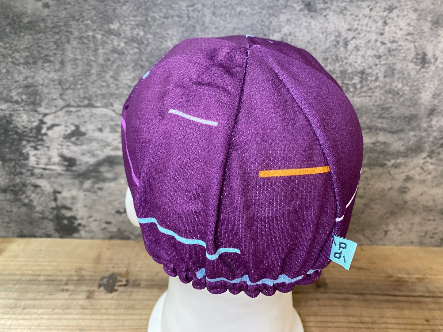 JC065 プロトンドパリ Peloton de Paris サイクルキャップ パープル ワンサイズ