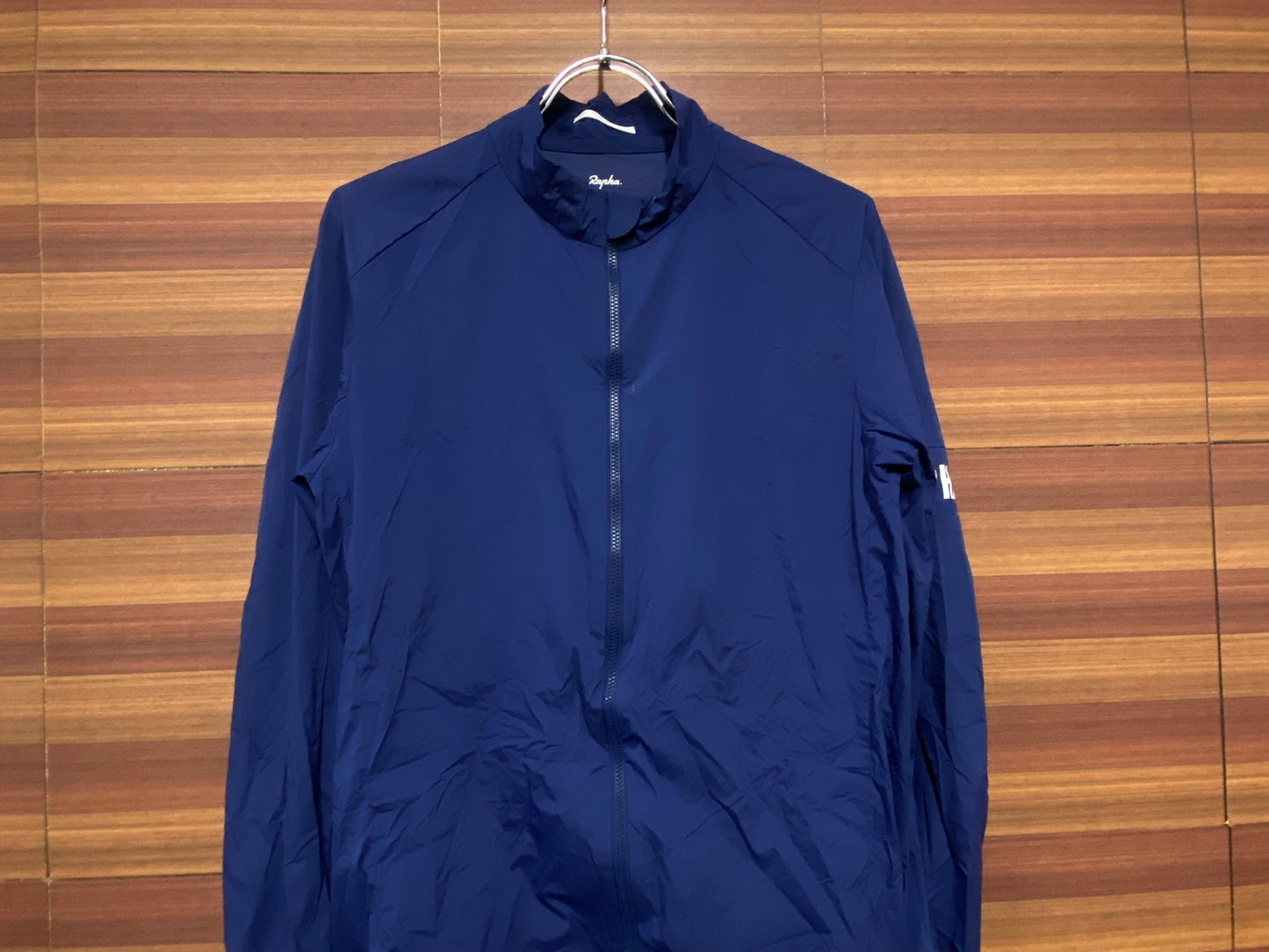 IJ965 ラファ Rapha PRO TEAM LIGHTWEIGHT WIND JACKET 長袖 ウィンドブレーカー 青 L