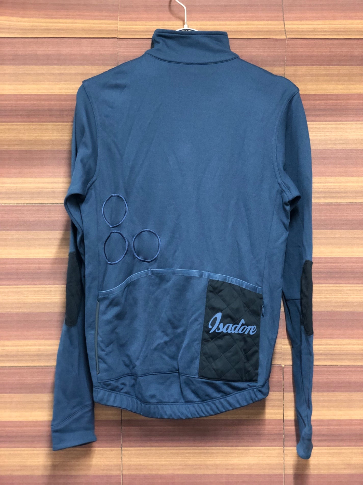 IQ735 イザドア Isadore 長袖 サイクルジャージ 黒 紺 XS