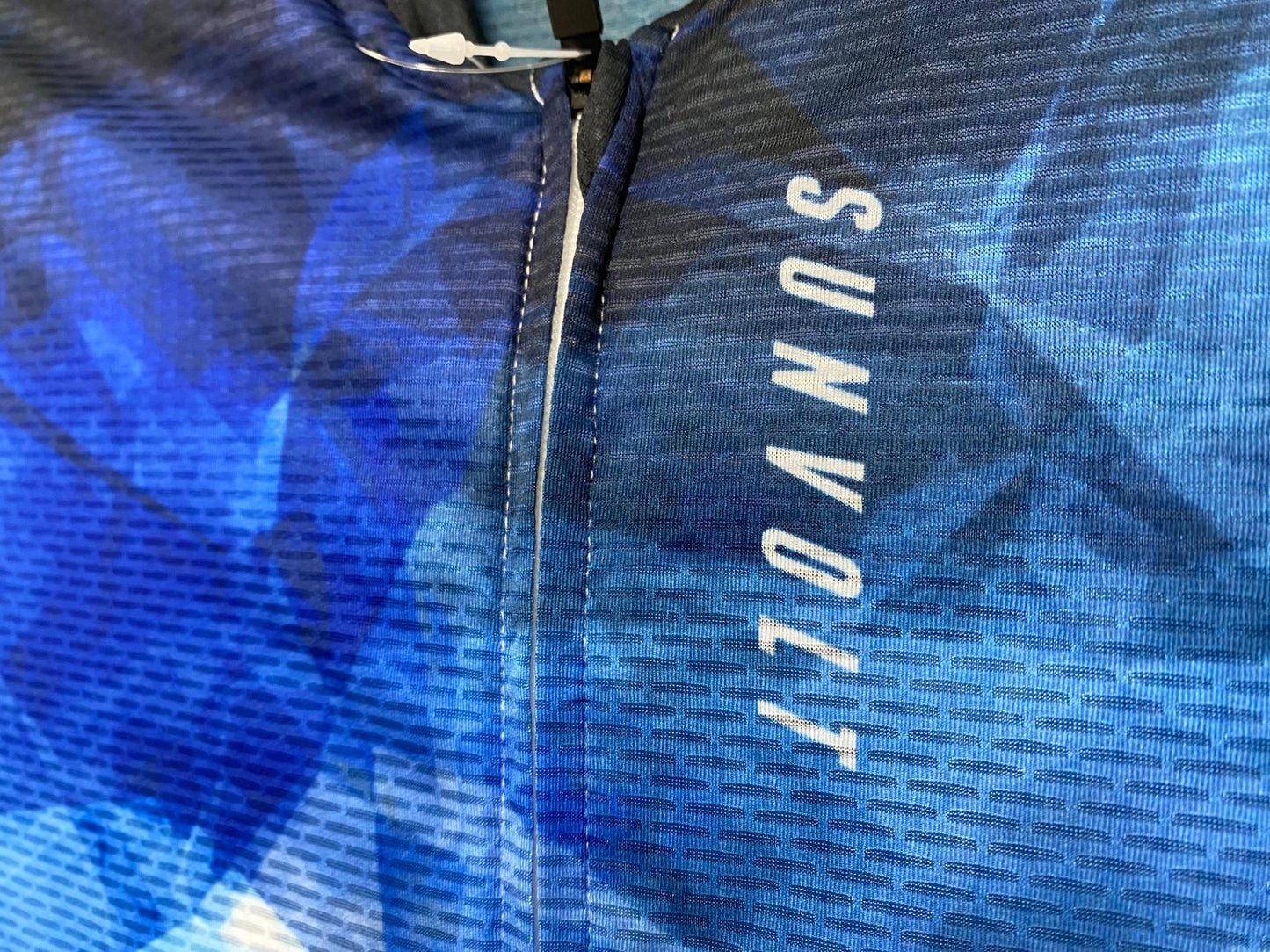 IW622 サンボルト SUNVOLT 半袖サイクルジャージ 青 M ※未使用