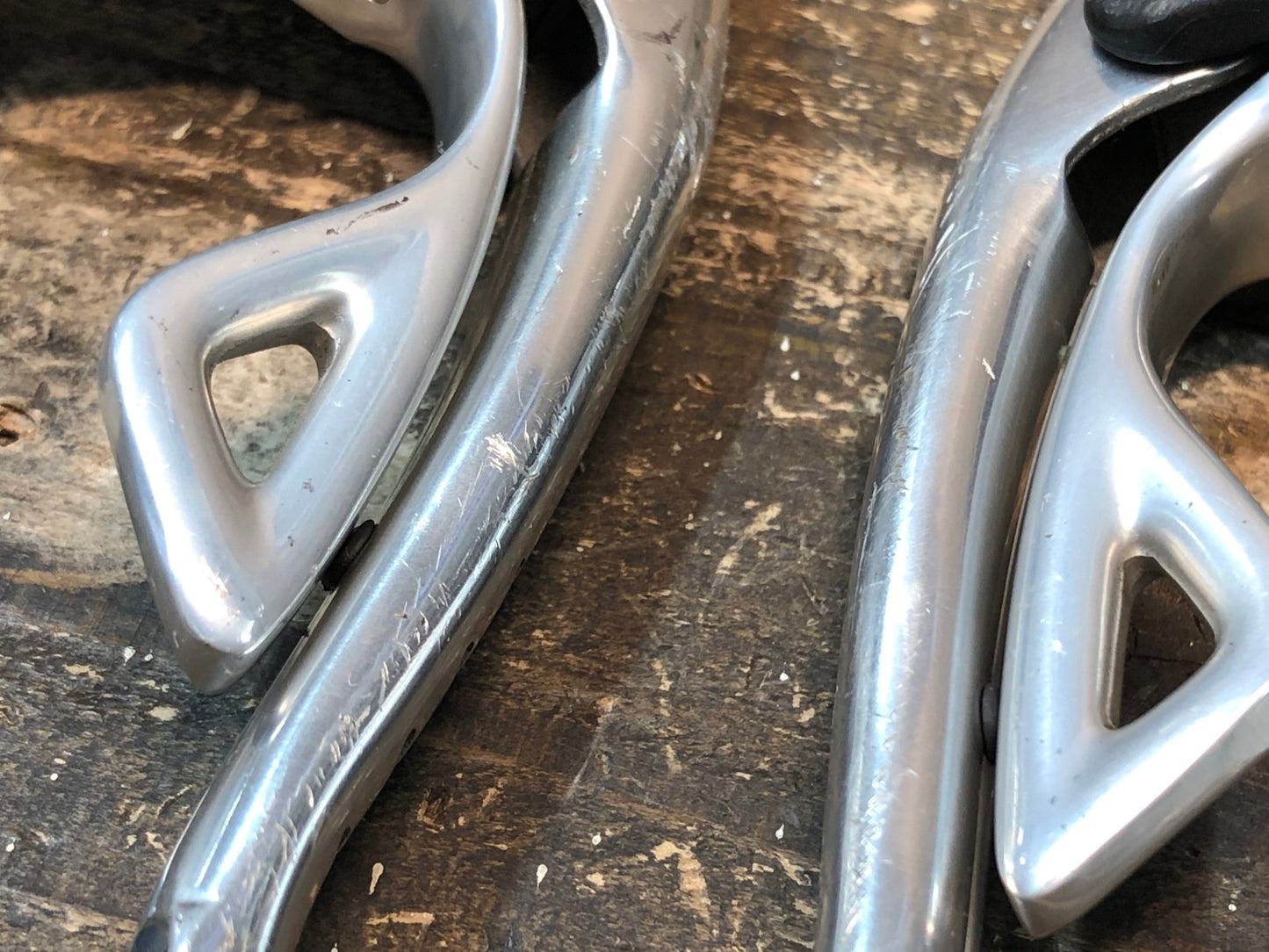 IQ792 カンパニョーロ Campagnolo レコード RECORD エルゴレバー エルゴパワー 2x8S ※右側ブラケットカバー欠品