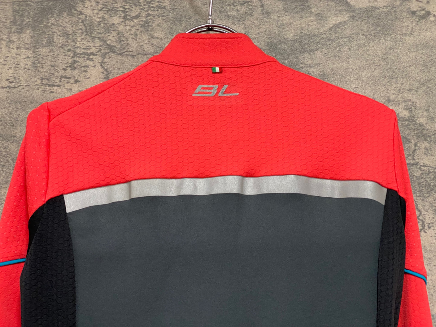 IW118 バイシクルライン Bicycle Line BL 長袖 サイクルジャージ 赤 S