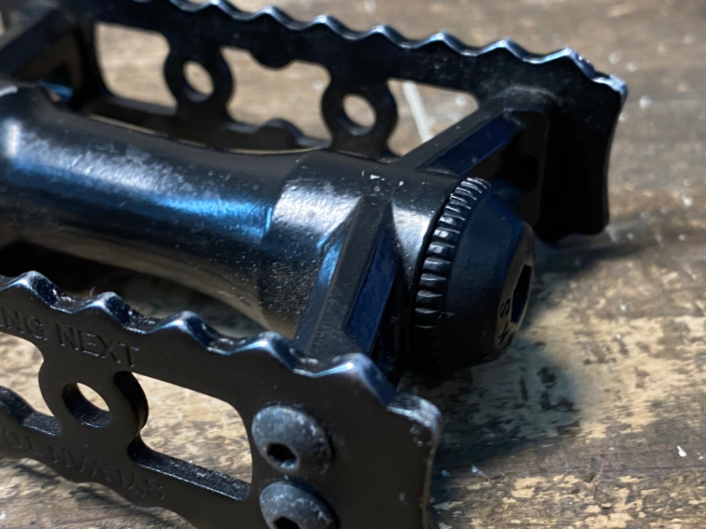 JC260 三ヶ島 MKS シルヴァン ツーリング SILVAN TOURING NEXT ONESIDE Ezy フラットペダル 黒