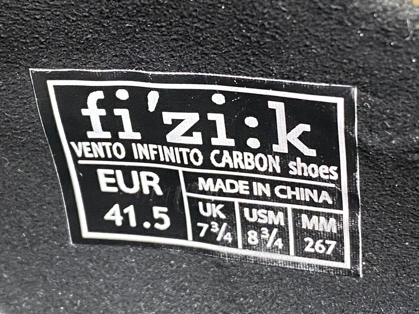 IJ212 フィジーク fizik VENTO INFINITO CARBON 2 黒 EU41.5 SPD-SL