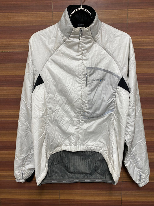 IP339 モンベル mont-bell 長袖 サイクルジャケット 中綿 白 XS