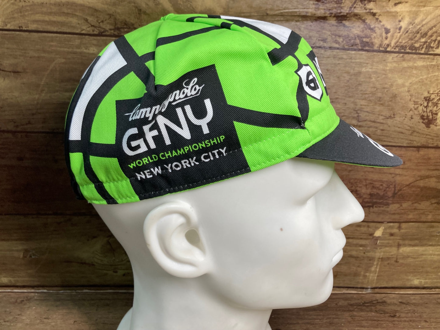 HP038 ビエンメ BIEMME 2017 GRAN FONDO NY CYCLING CAP Green/Black One Size