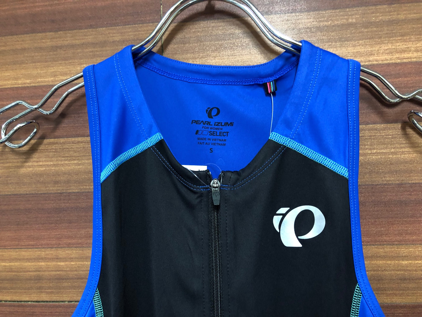 IB872 パールイズミ PEARL iZUMi トライスーツ 黒青 レディース S