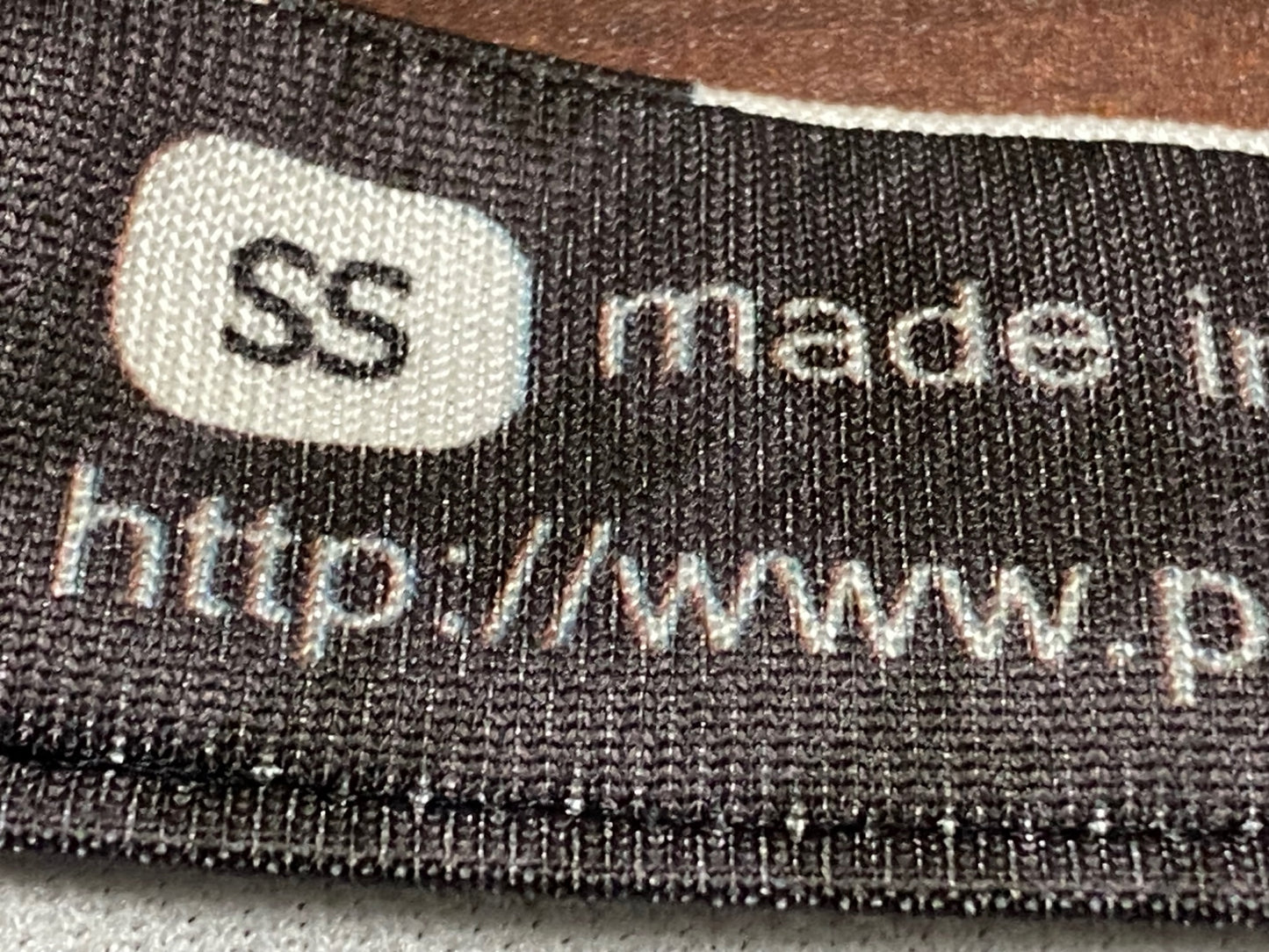 IM473 亀チャリ 半袖サイクルジャージ 茶グレー SS